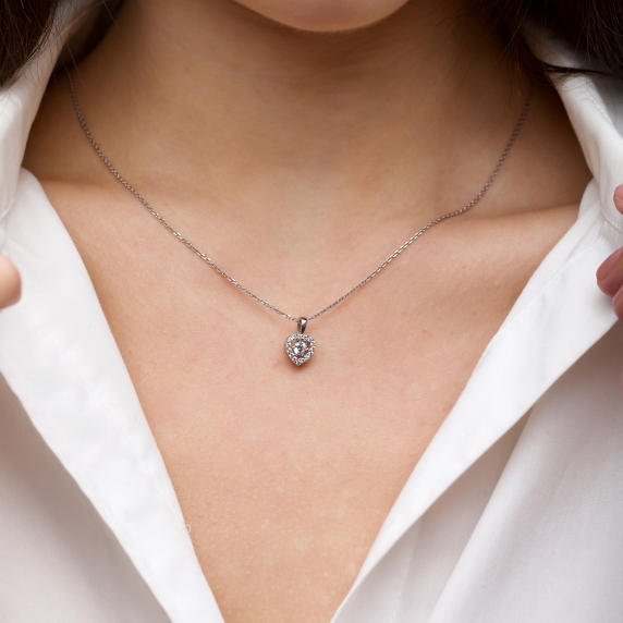 Срібна підвіска &amp;quot;Серце&amp;quot; - 3