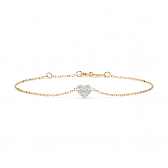 Золотой браслет &amp;quot;Любовь&amp;quot; - 1