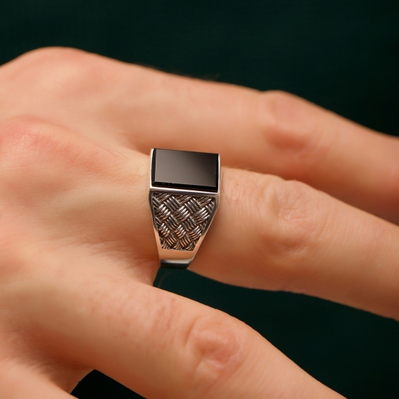 Срібний перстень &amp;quot;Онікс&amp;quot; - 4