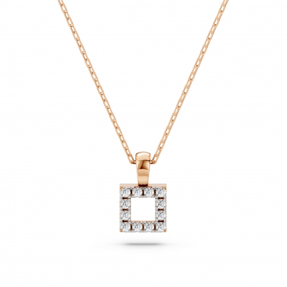 Zlatý náhrdelník &amp;quot;Geometrie&amp;quot; - 1