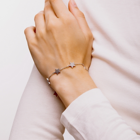 Silver bracelet &amp;quot;Star&amp;quot; - 4