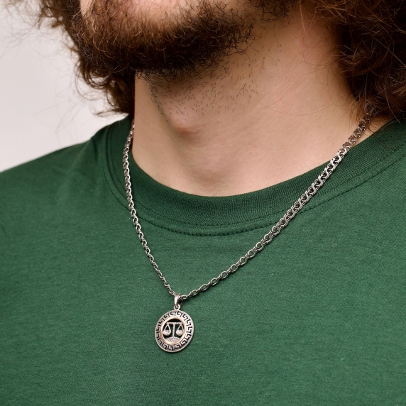 Серебряный подвес &amp;quot;Весы&amp;quot; - 3