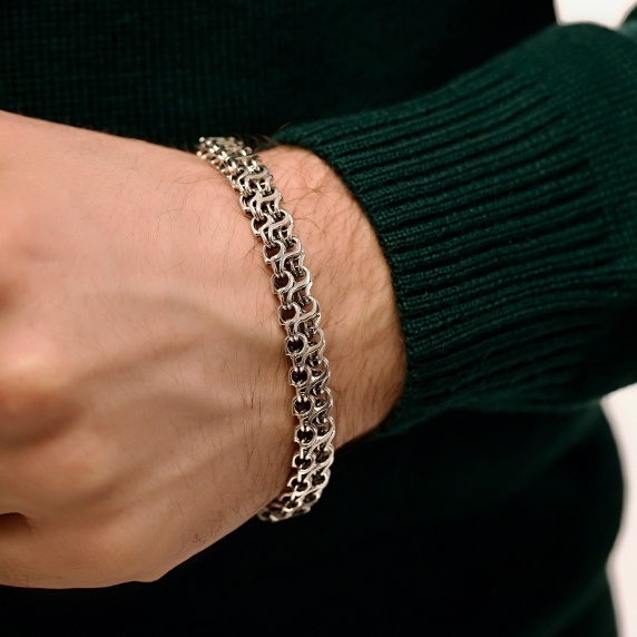 Silver bracelet &amp;quot;Hermes&amp;quot; - 5