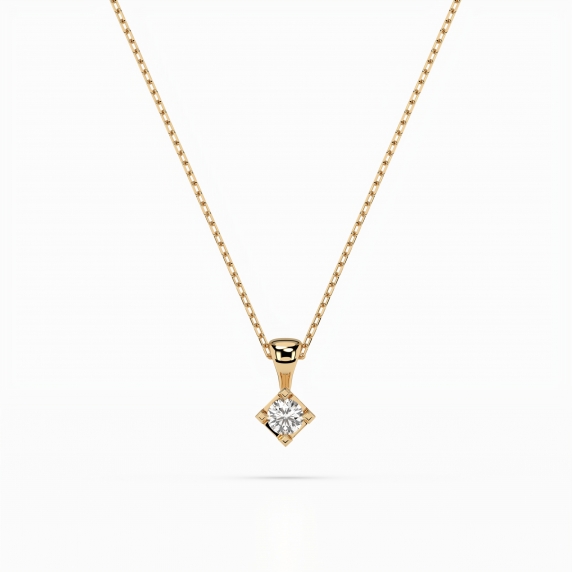 Zlatý náhrdelník «Něžnost» - 1