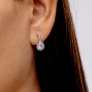 Silver earrings &amp;quot;Lunara&amp;quot; - 5