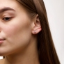 Silver earrings &amp;quot;Amalia&amp;quot; - 3