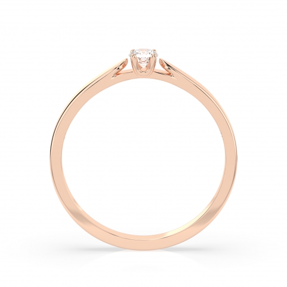Gold Ring «Essence» - 3