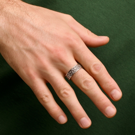 Срібний перстень &amp;quot;Кредо&amp;quot; - 3