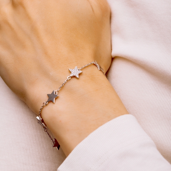Silver bracelet &amp;quot;Star&amp;quot; - 3