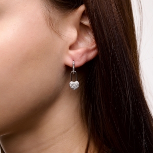 Срібні сережки "Еліана"