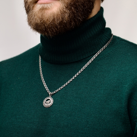 Silver pendant &amp;quot;Taurus&amp;quot; - 3