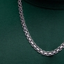 Silver chain &amp;quot;Double Anchor&amp;quot; - 1