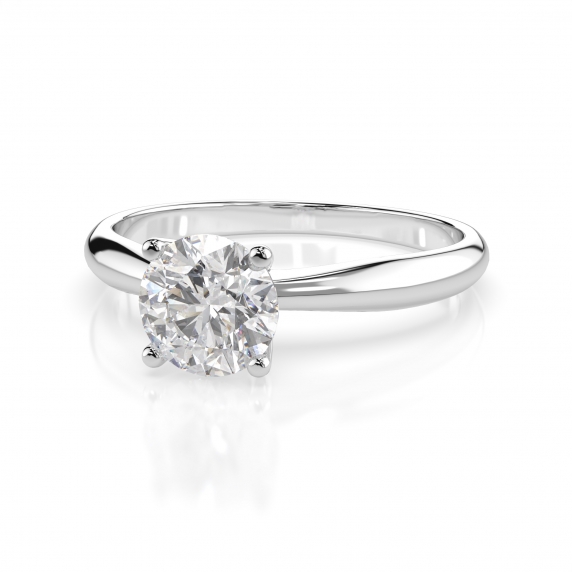 Gold Ring «Elegance» - 2 Gold Ring «Elegance» - 2