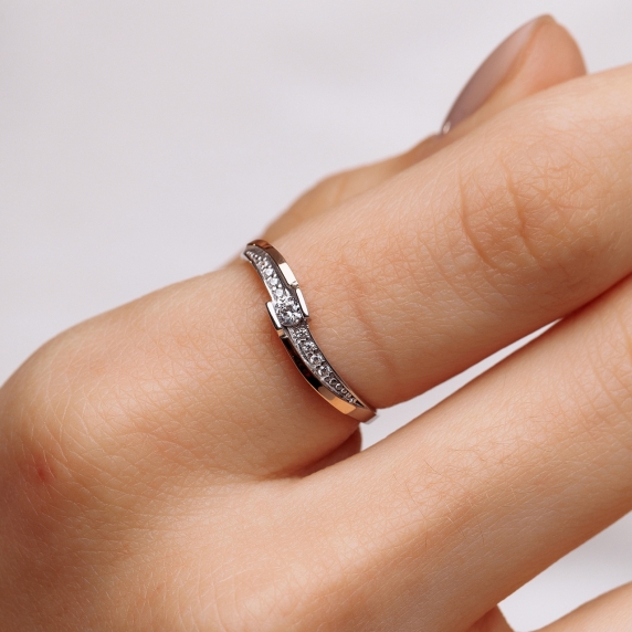 Silver ring &amp;quot;Aurora&amp;quot; - 3