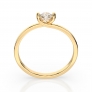 Gold Ring «Harmony» - 3
