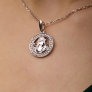 Silver pendant &amp;quot;Virgo&amp;quot; - 2