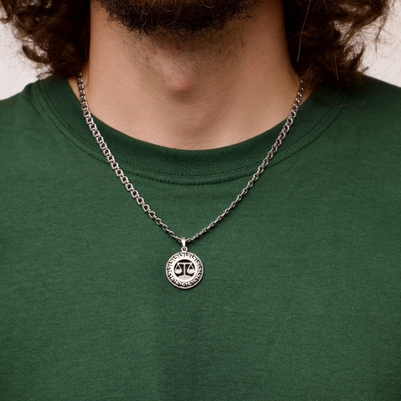 Серебряный подвес &amp;quot;Весы&amp;quot; - 4