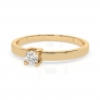 Gold Ring «Tenderness» - 3