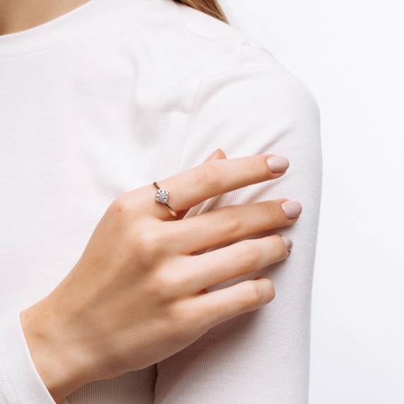 Срібна каблучка &amp;quot;Романс&amp;quot; - 3