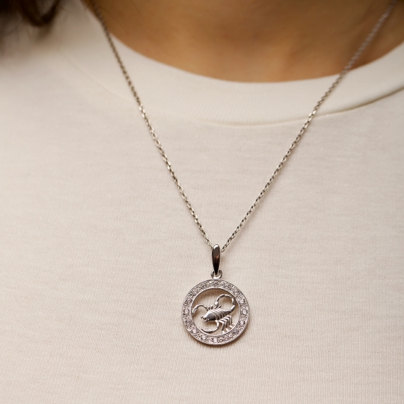 Silver pendant &amp;quot;Scorpio&amp;quot; - 1