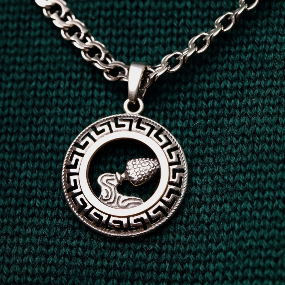 Срібна підвіска &amp;quot;Водолій&amp;quot; - 1