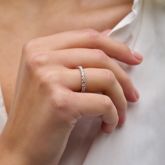 Серебряное кольцо &amp;quot;Сияние&amp;quot; - 2