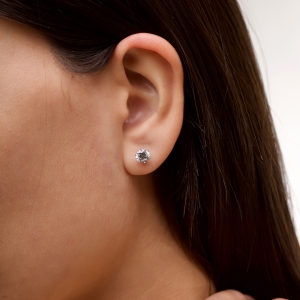 Срібні сережки "Легкість"