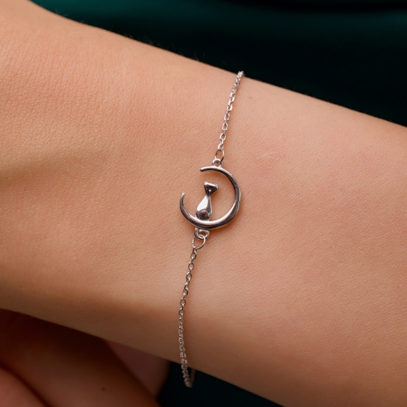 Silver bracelet &amp;quot;Moon&amp;quot; - 2
