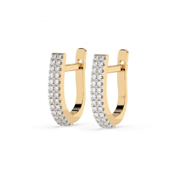 Золотые серьги «Единство» - 1