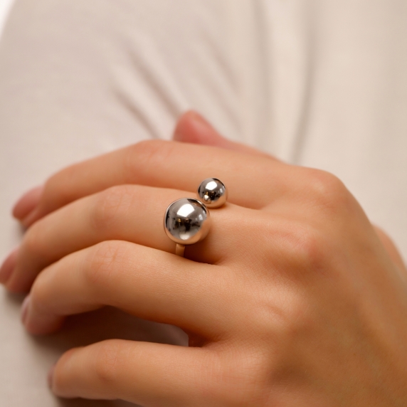 Срібна каблучка &amp;quot;Елегія&amp;quot; - 2