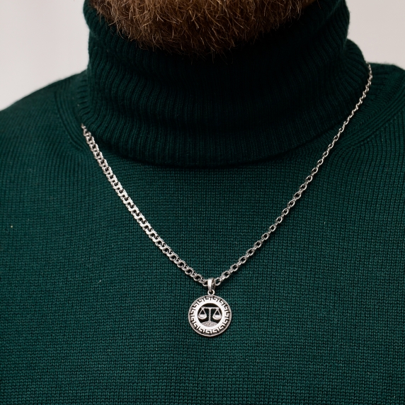 Серебряный подвес &amp;quot;Весы&amp;quot; - 4