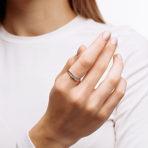 Silver ring &amp;quot;Aurora&amp;quot; - 4