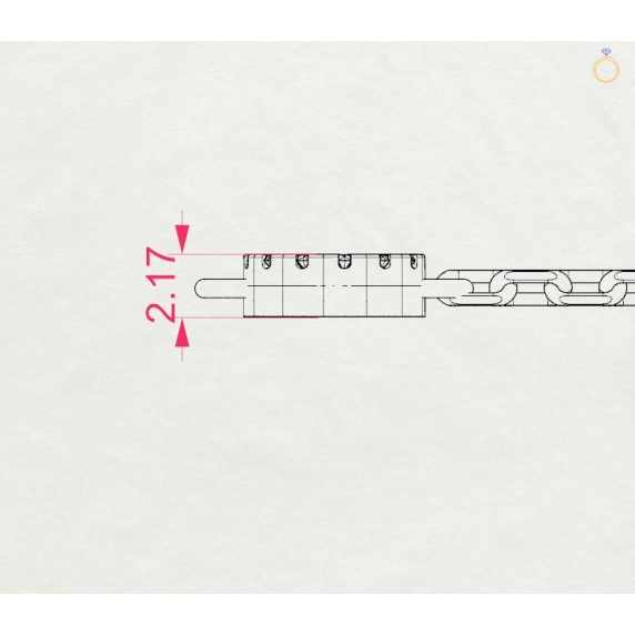 Zlatý náramek &amp;quot;Inspirace&amp;quot; - 5