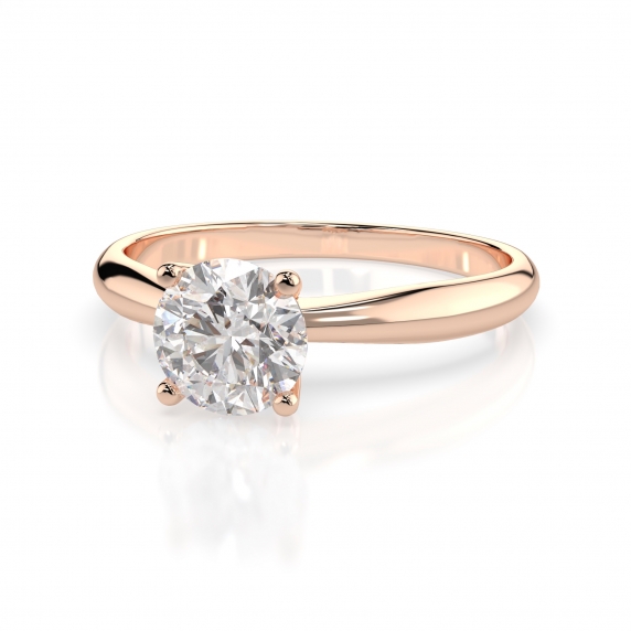 Gold Ring «Elegance» - 3