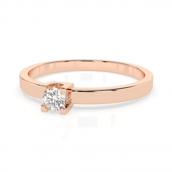 Gold Ring «Tenderness» - 3
