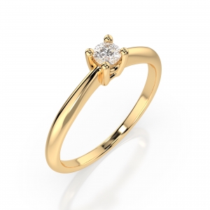 Gold Ring &laquo;Elegance&raquo;