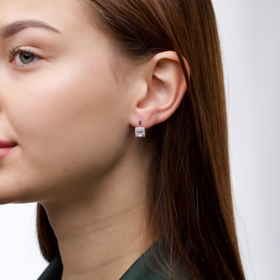 Серебряные серьги &amp;quot;Фантазия&amp;quot; - 4