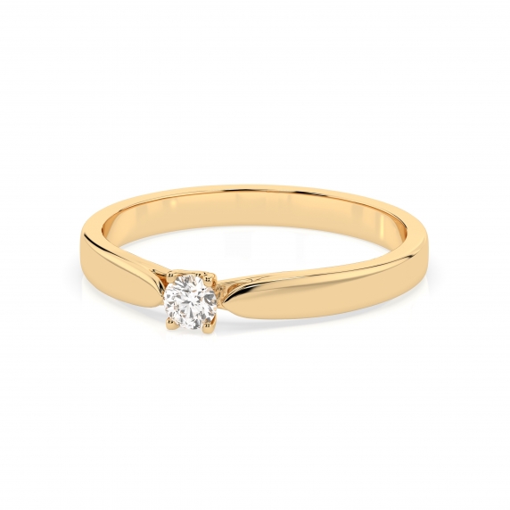 Gold Ring «Essence» - 3