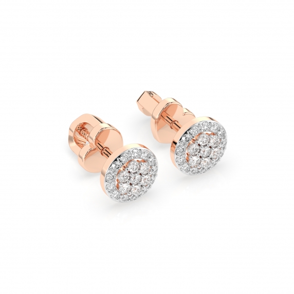 Золоті сережки «Натхнення» - 2