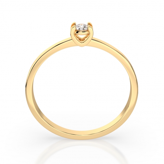 Gold Ring «Magic» - 3