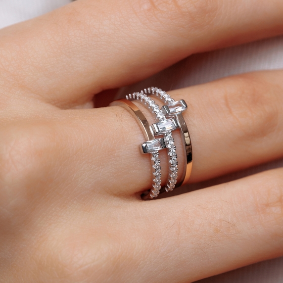 Stříbrný prsten &amp;quot;Orion&amp;quot; - 1