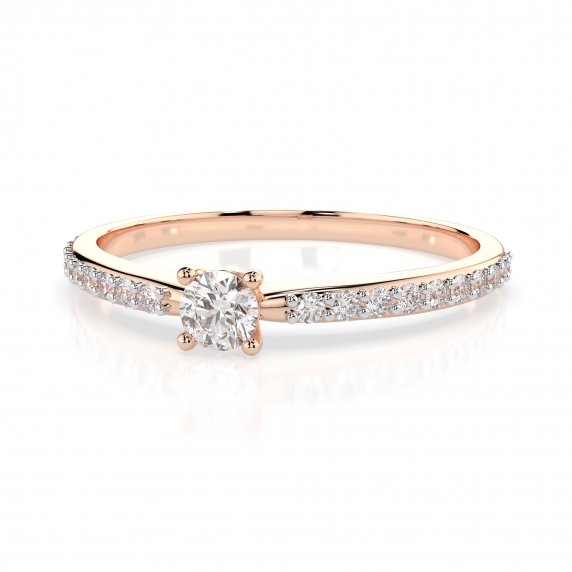 Gold Ring «Dream» - 3