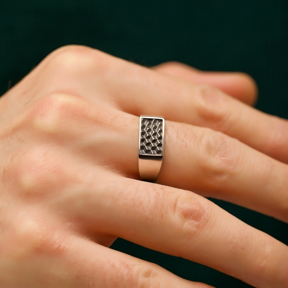 Silver ring &amp;quot;Frontier&amp;quot; - 4