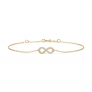 Gold bracelet &amp;quot;Infinity&amp;quot; - 1