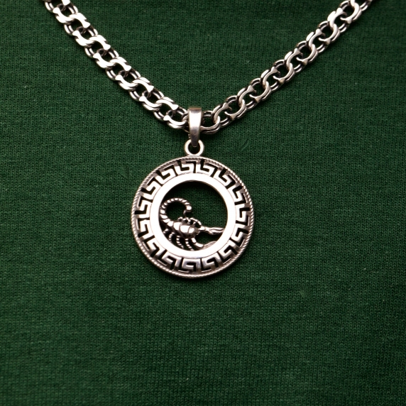 Серебряный подвес &amp;quot;Скорпион&amp;quot; - 1