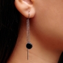 Silver earrings &amp;quot;Harmony&amp;quot; - 1