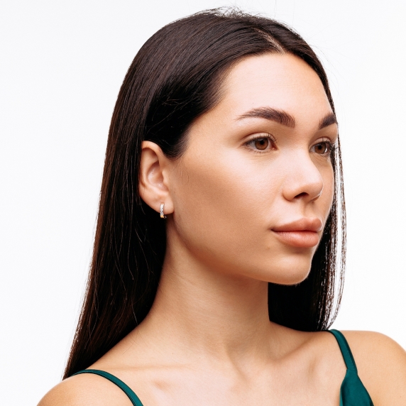 Серебряные серьги &amp;quot;Виола&amp;quot; - 4