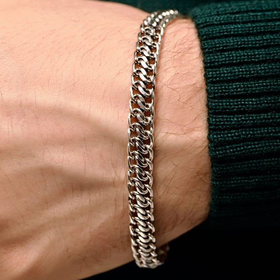 Серебряный браслет &amp;quot;Спартак&amp;quot; - 5