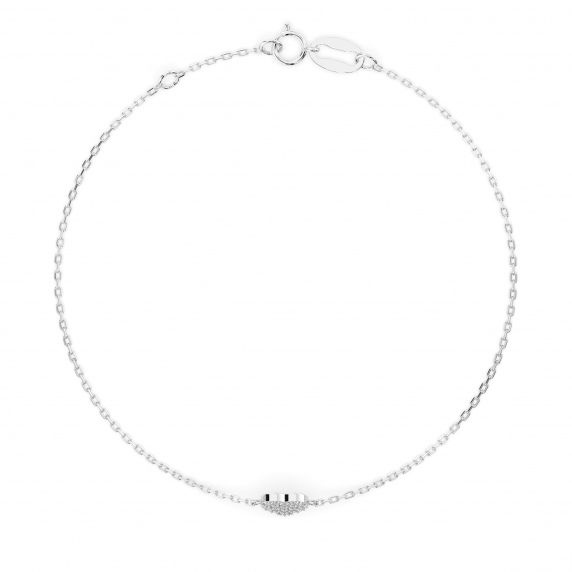 Stříbrný náramek „Srdce“ - 3