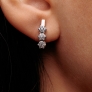 Silver earrings &amp;quot;Delight&amp;quot; - 2